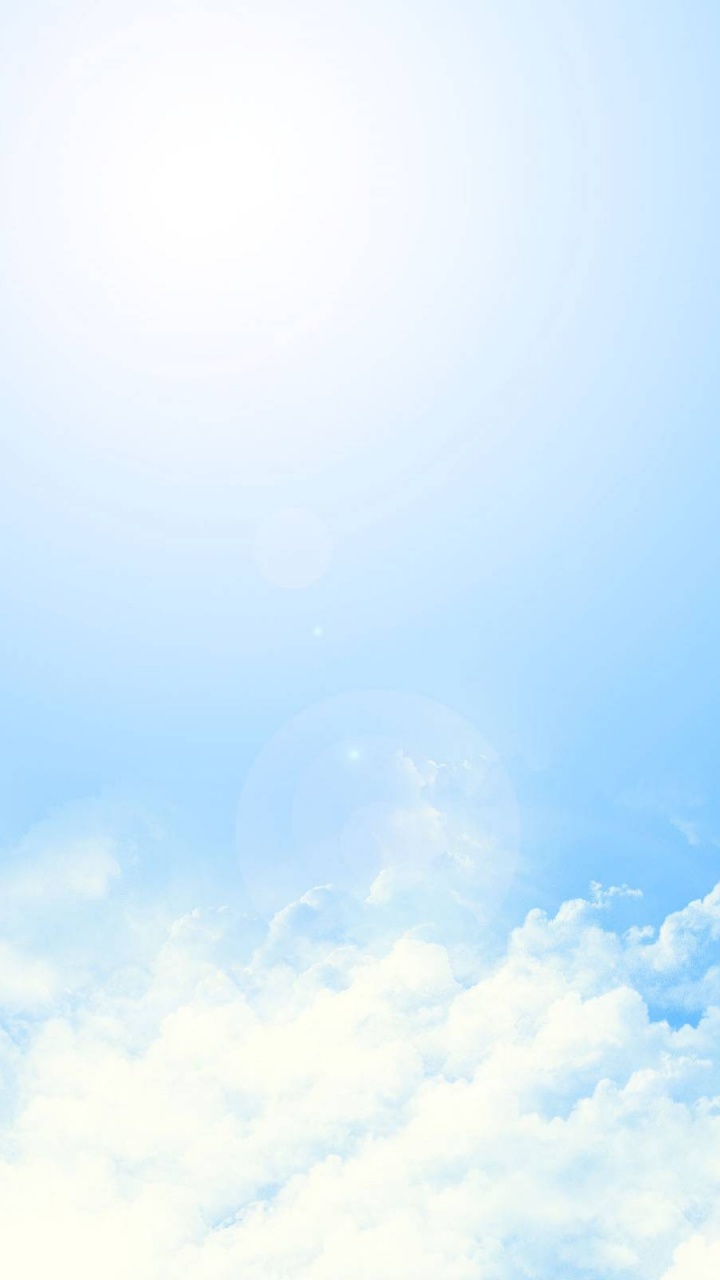 Nubes Blancas y Cielo Azul Durante el Día. Wallpaper in 720x1280 Resolution