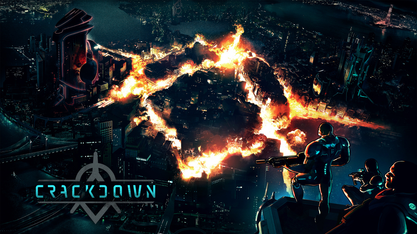 Crackdown 3, Multiplayer Video Game, Xbox One, Reagent Games, Open World. Wallpaper in 1366x768 Resolution