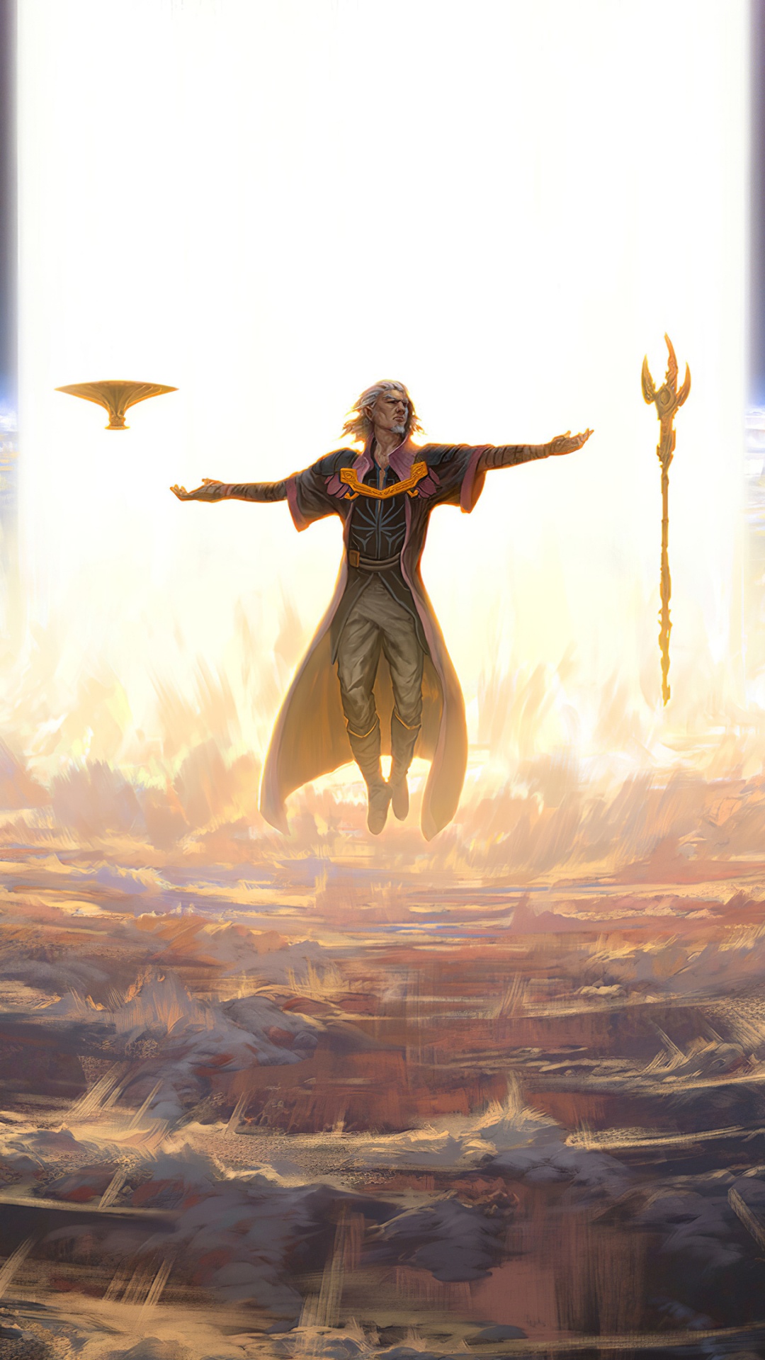 Explosion Ruineuse D'Urzas, Magic The Gathering, Atmosphère, Terre, Objet Astronomique. Wallpaper in 1080x1920 Resolution