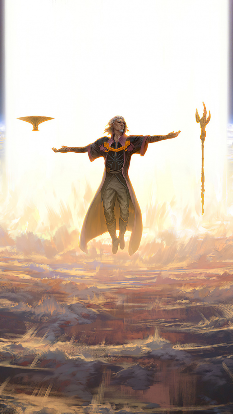 Explosión Ruinosa de Urzas, Magic The Gathering, Ambiente, Tierra, Objeto Astronómico. Wallpaper in 750x1334 Resolution