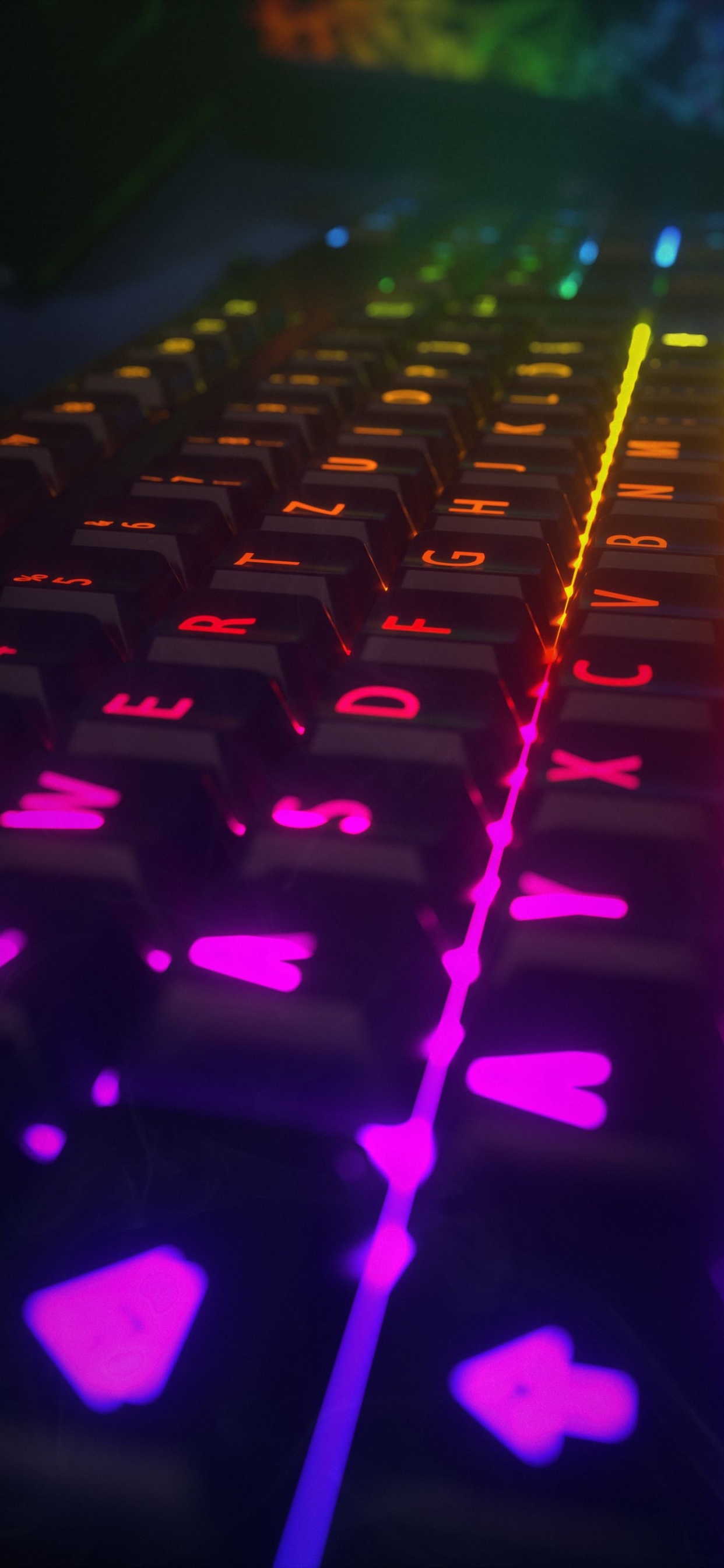 Licht, Automotive Lighting, Purpur, Veilchen, Visual-Effekt-Beleuchtung. Wallpaper in 1242x2688 Resolution