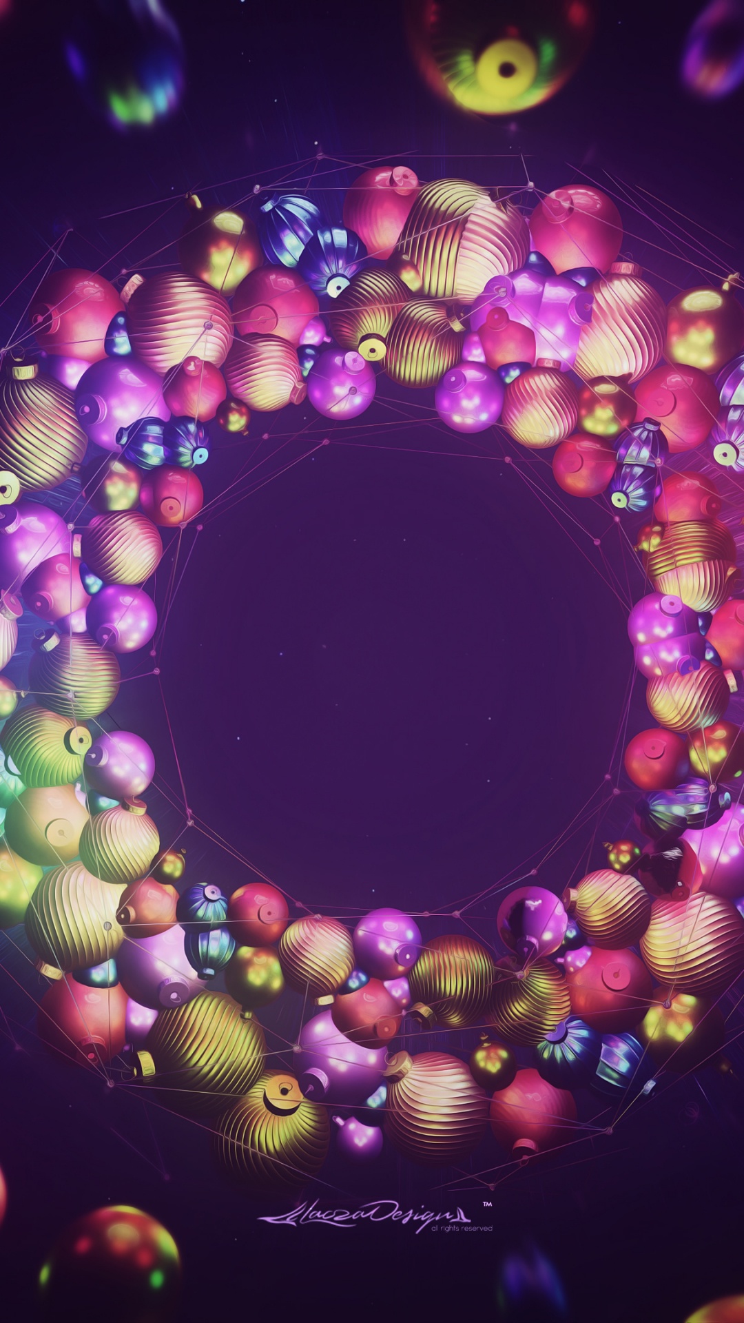 Unterhaltung, Blütenblatt, Kreis, Weihnachtsdekoration, Christmas Ornament. Wallpaper in 1080x1920 Resolution