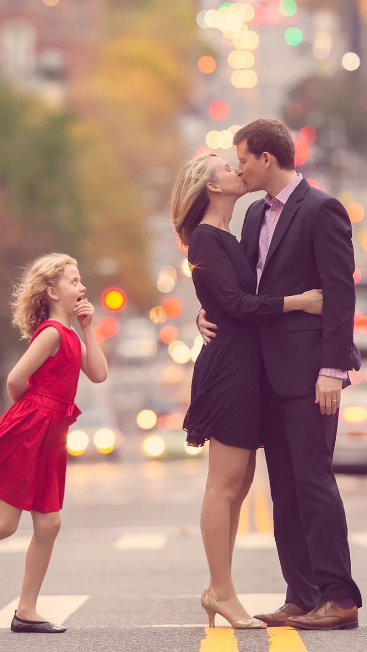 Happiness, Family, People, Yellow, Snapshot. Wallpaper in 720x1280 Resolution