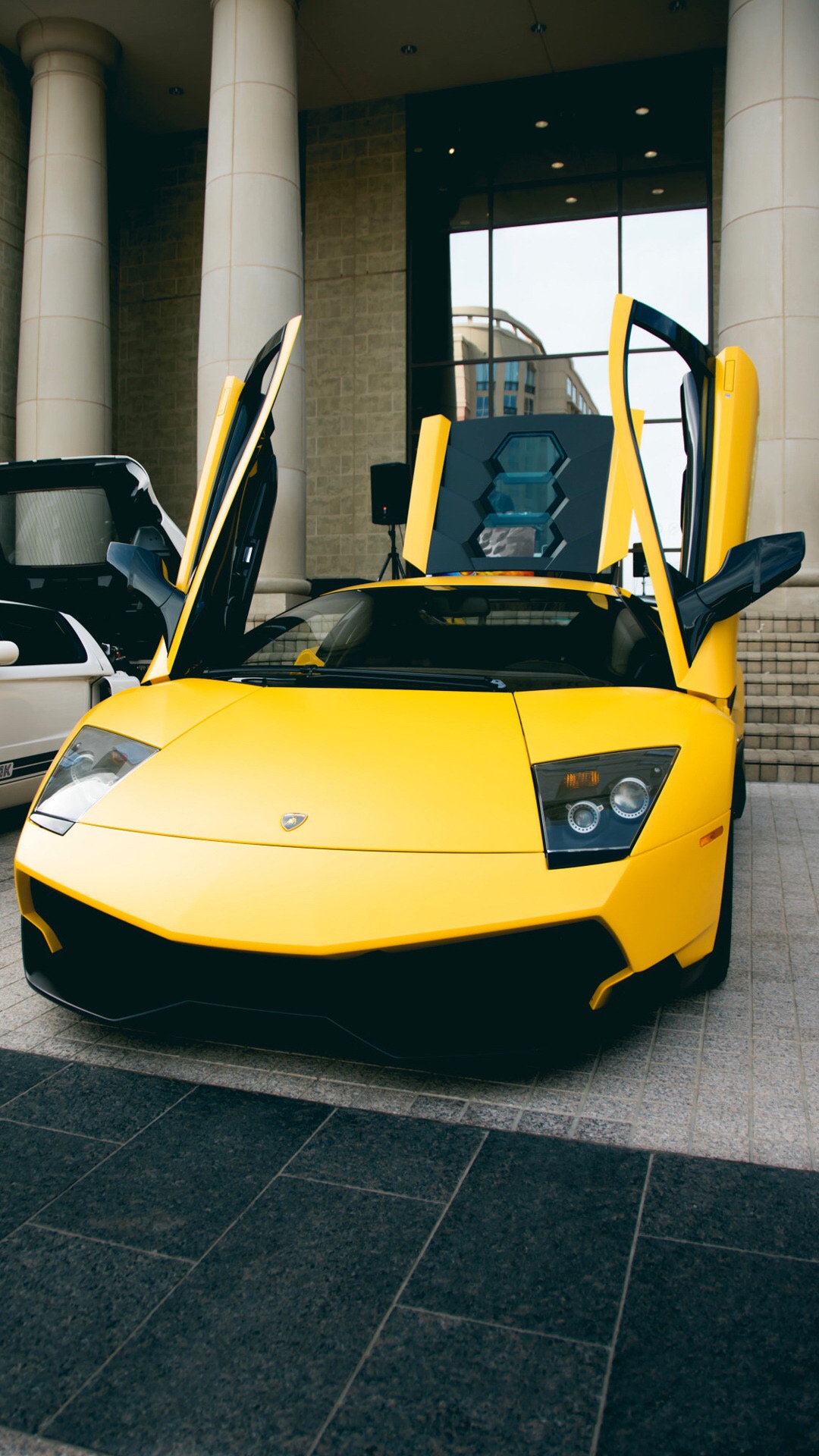 Lamborghini Murcilago, Car, Lamborghini, Supercar, Kapuze. Wallpaper in 1080x1920 Resolution