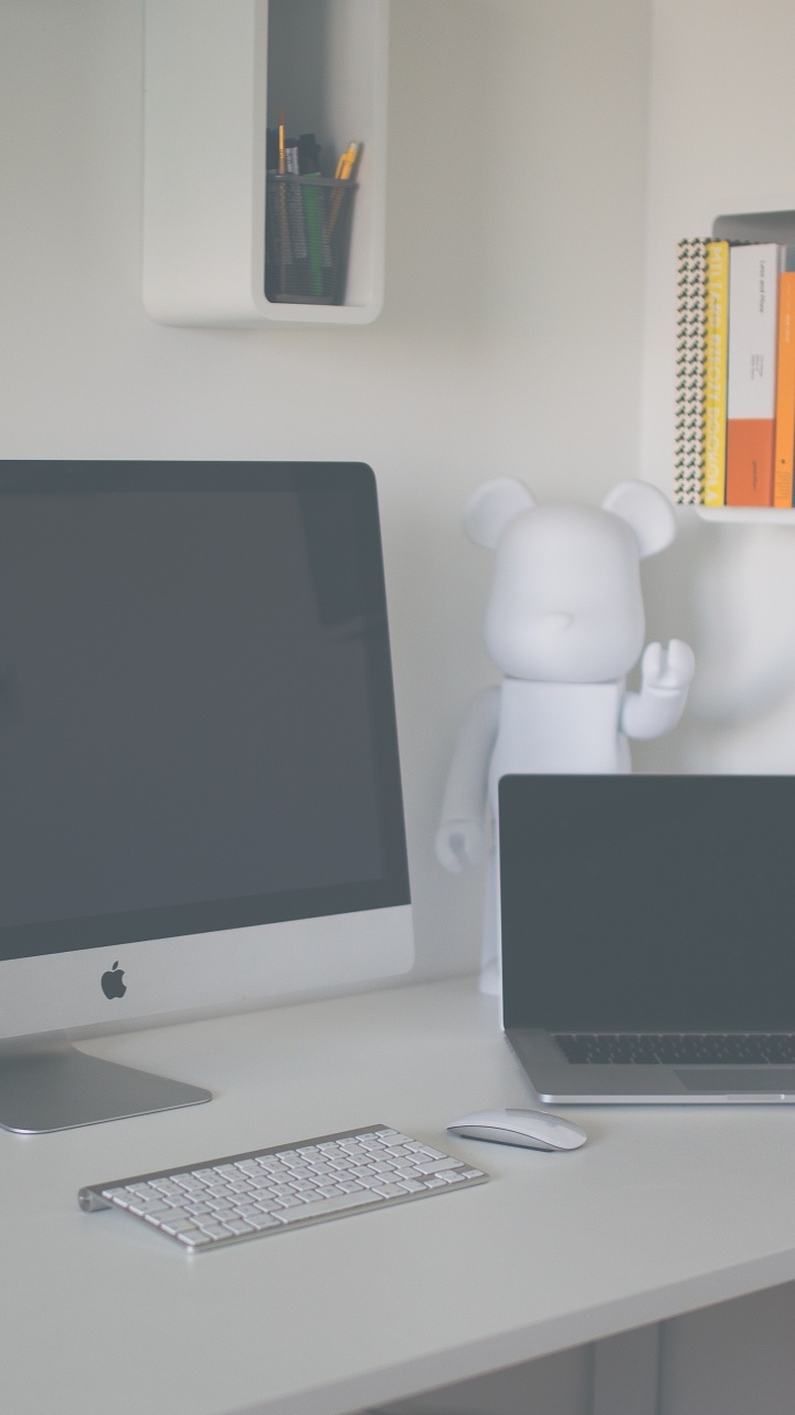 IMac, Desk, Technologie, Dispositif Électronique, Apple. Wallpaper in 720x1280 Resolution