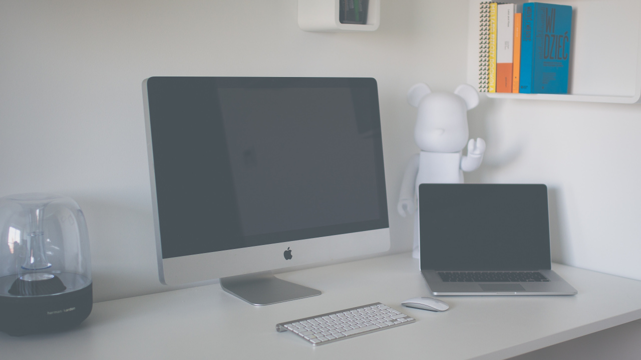 IMac, Apple, Rezeption, Technologie, Elektronisches Gerät. Wallpaper in 1280x720 Resolution