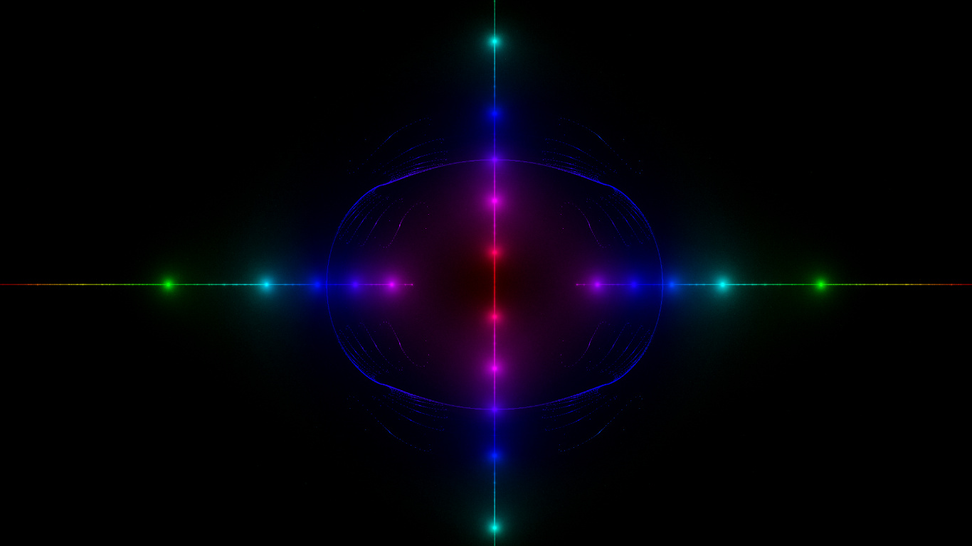 Feu Vert Sur Fond Noir. Wallpaper in 1366x768 Resolution