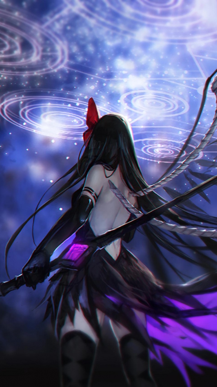 Blue and Red Dragon Illustration. Wallpaper in 720x1280 Resolution