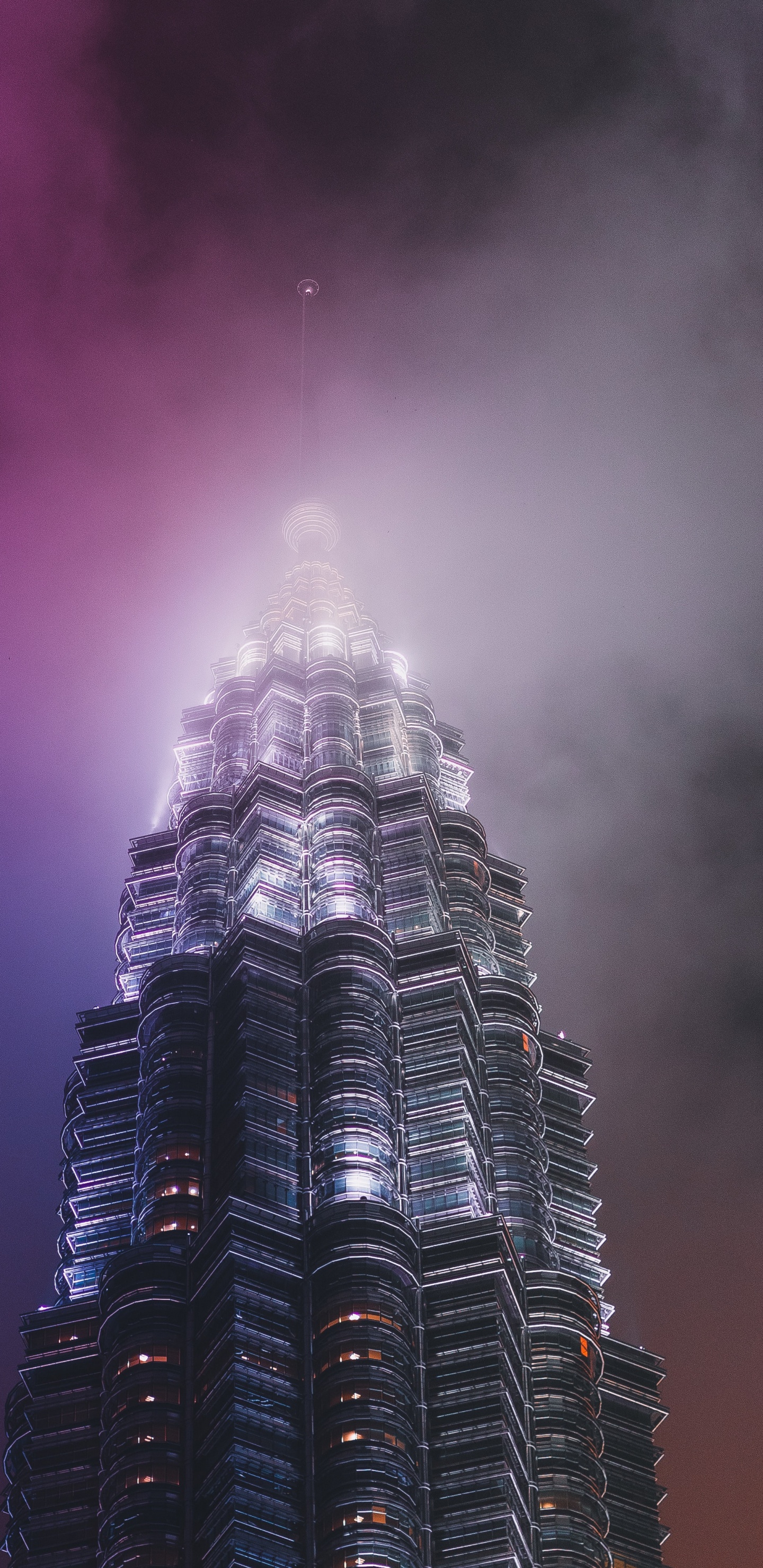 Ambiente, Edificio, Torre, Torre de Bloques, Fila. Wallpaper in 1440x2960 Resolution