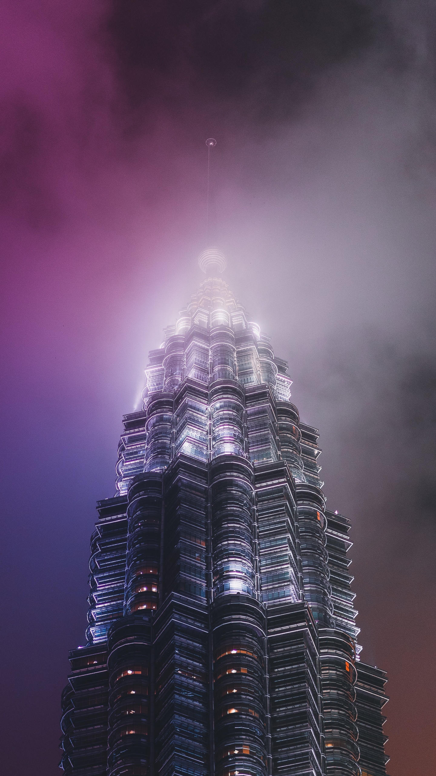 Download 1440x2560 Wallpaper Skyscraper, Atmosphere, Building, Tower, Cloud Skyscraper, Atmosphere, Building, Tower, Cloud. Wallpaper in 1440x2560 Resolution