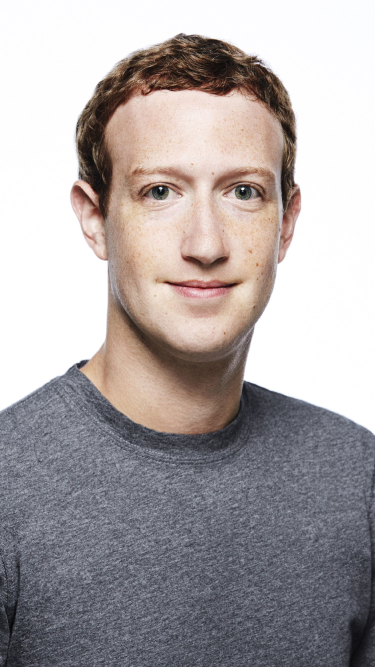 Mark Zuckerberg, Face, Hair, Facial Expression, Cheek. Wallpaper in 750x1334 Resolution