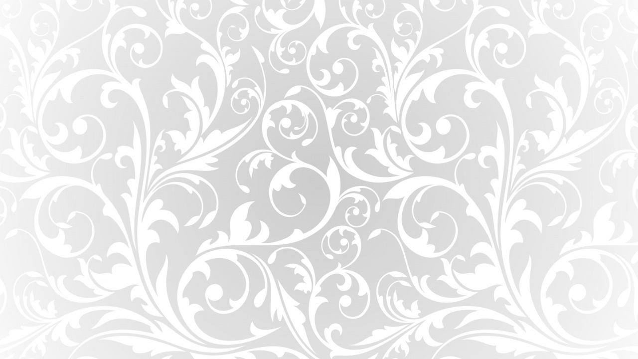 Schwarz-Weiß-Blumenillustration. Wallpaper in 1280x720 Resolution