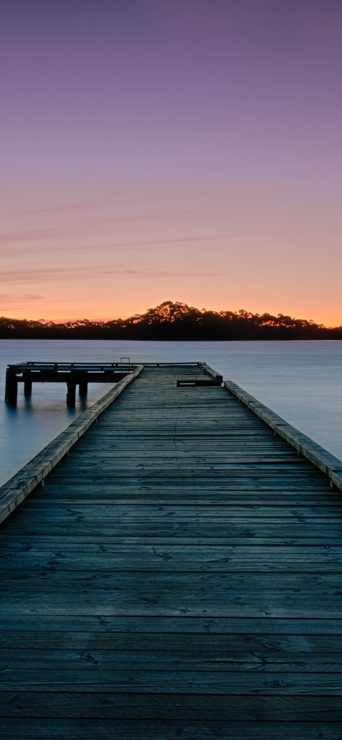 Horizon, Eau, Nature, Dock, Pier. Wallpaper in 1125x2436 Resolution