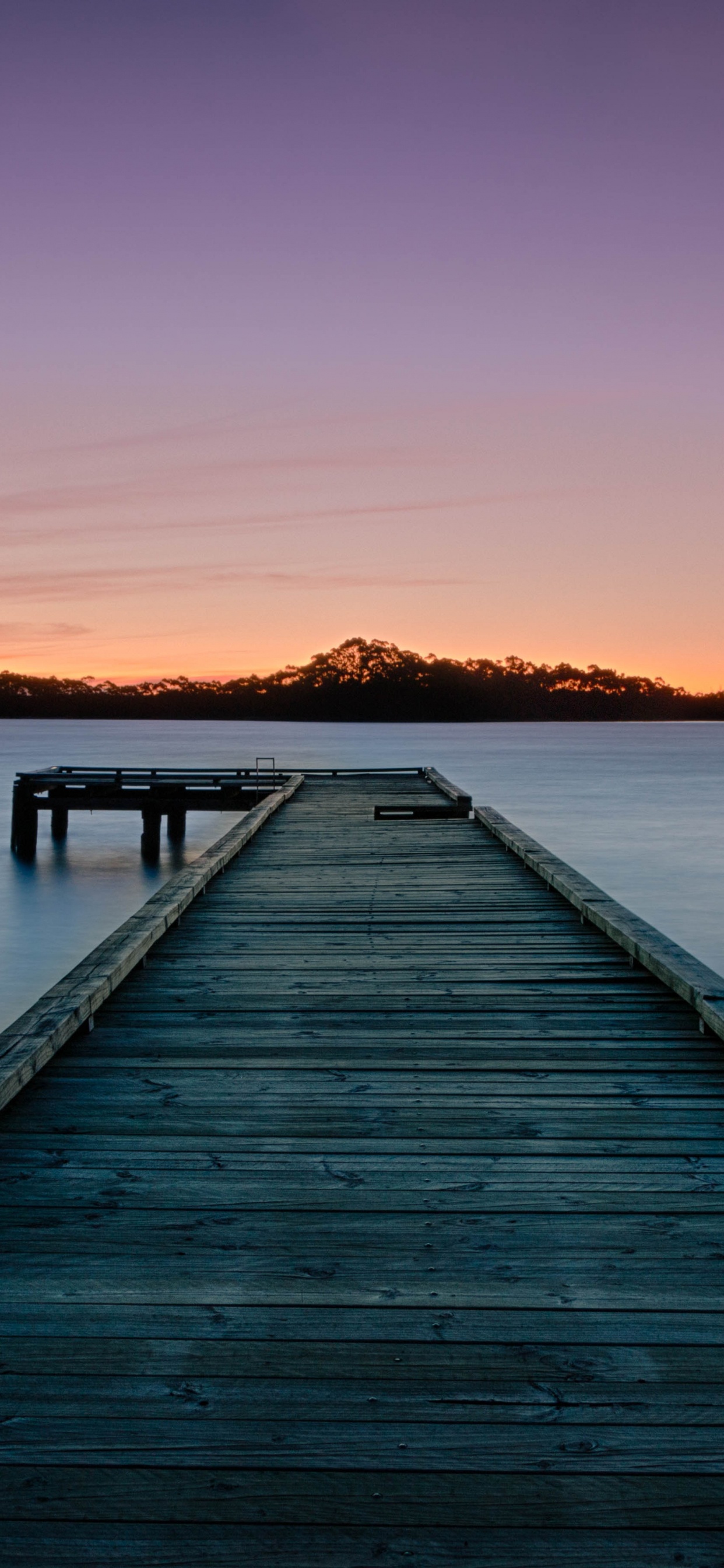 Horizon, Eau, Nature, Dock, Pier. Wallpaper in 1242x2688 Resolution