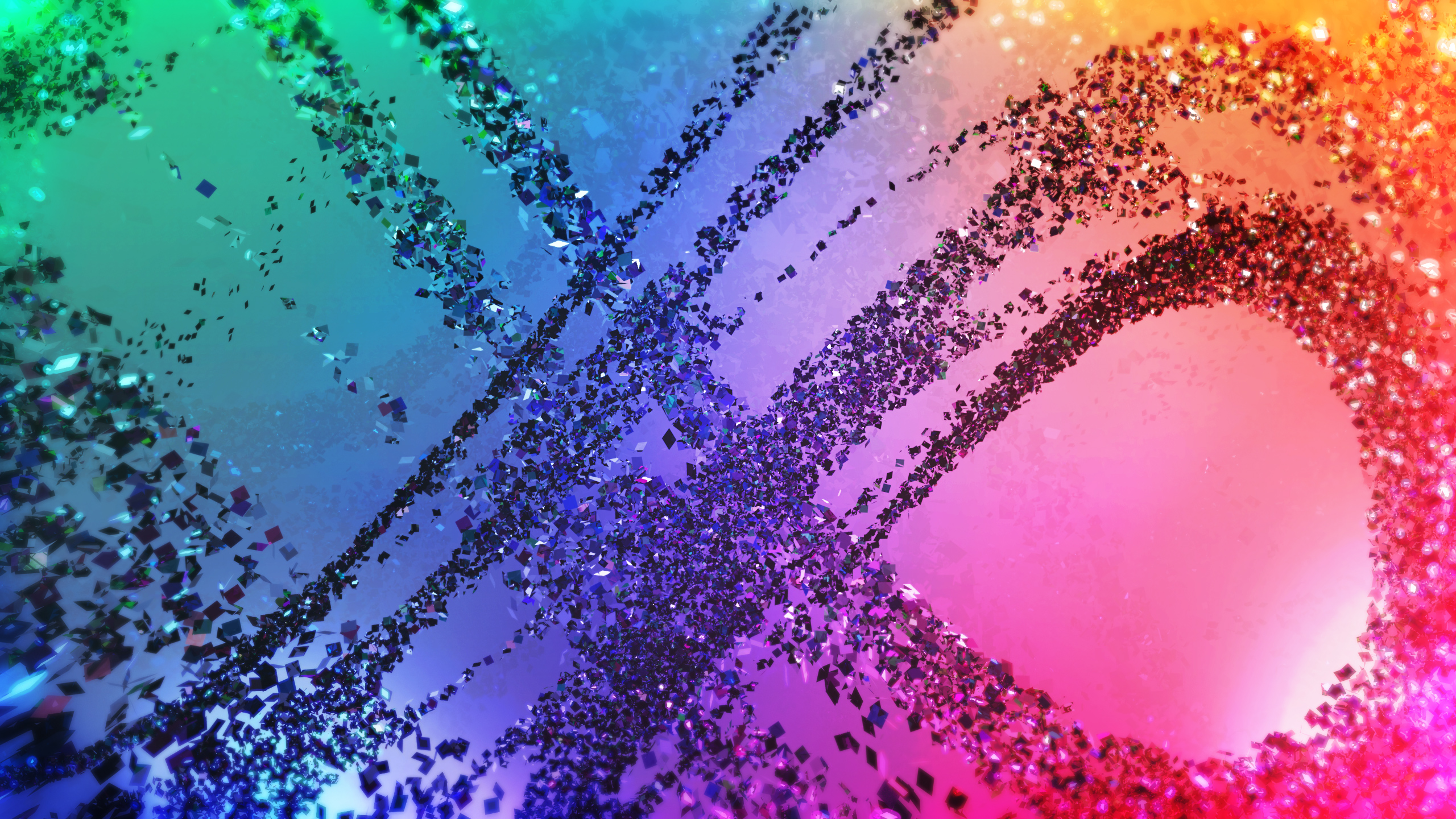 Peinture Abstraite Bleue et Blanche. Wallpaper in 2560x1440 Resolution