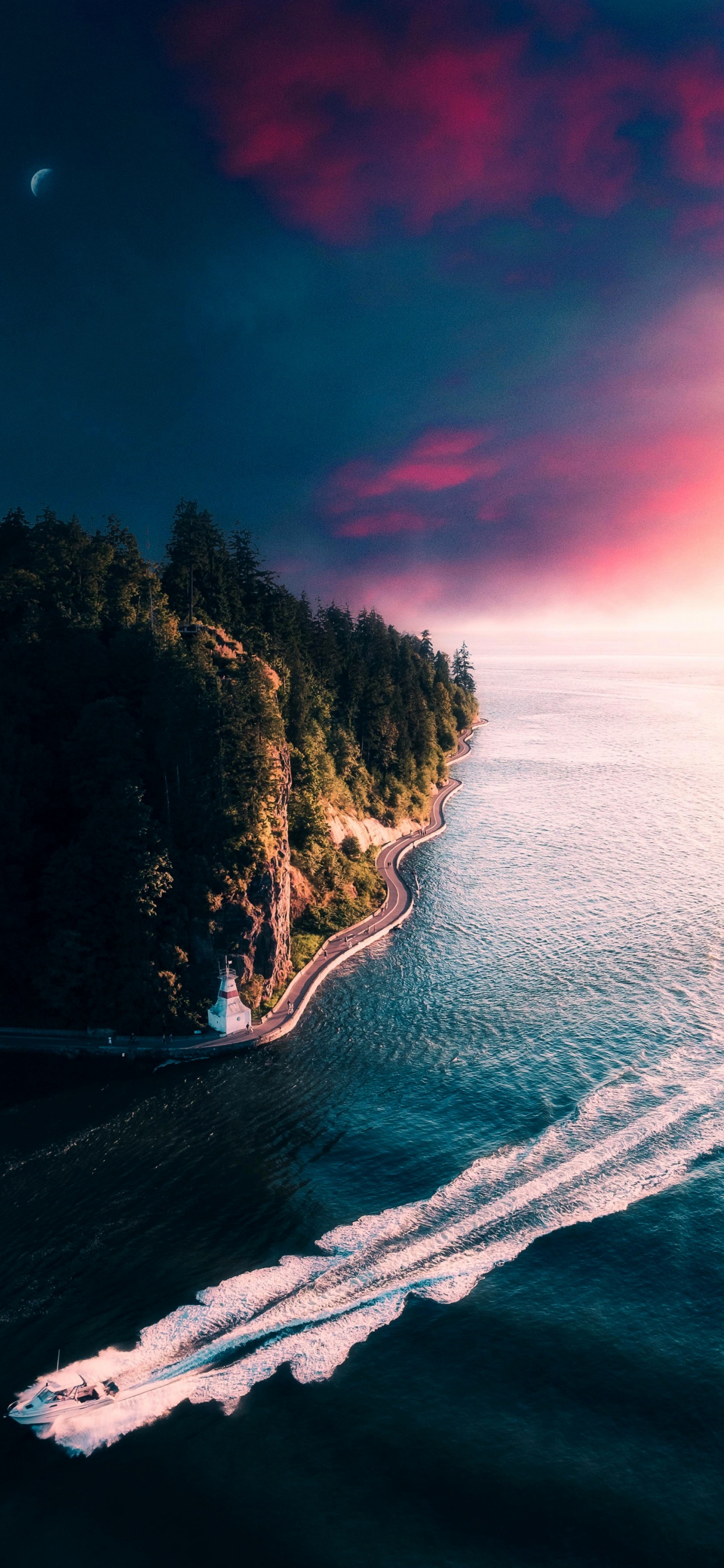 Cloud, Wasser, Atmosphäre, Naturlandschaft, Strand. Wallpaper in 1242x2688 Resolution