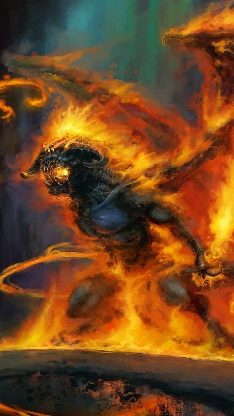 Peinture Abstraite Jaune et Noire. Wallpaper in 750x1334 Resolution