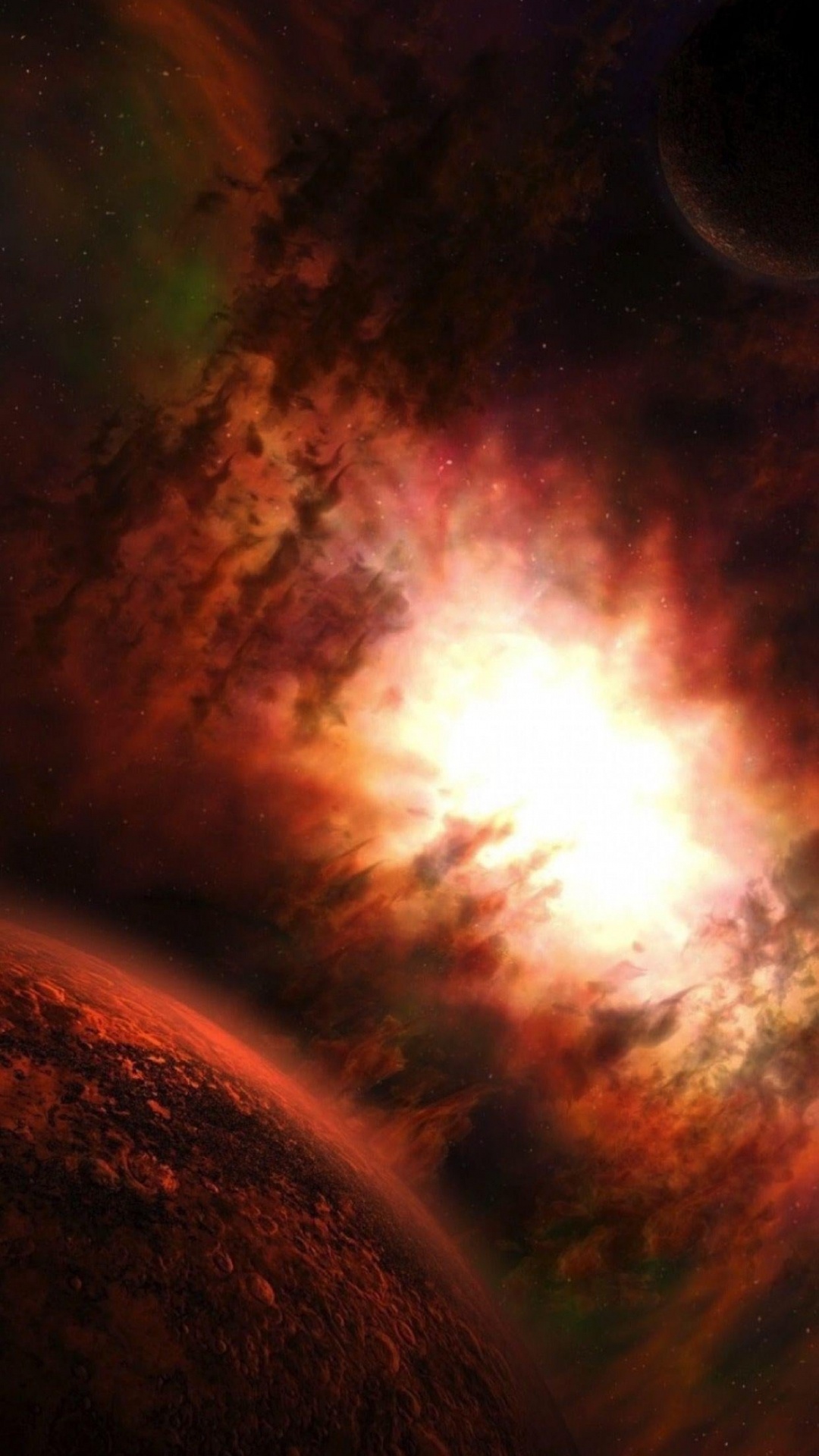 Cosmos, Cloud, Atmosphere, Natural Environment, Amber. Wallpaper in 1080x1920 Resolution