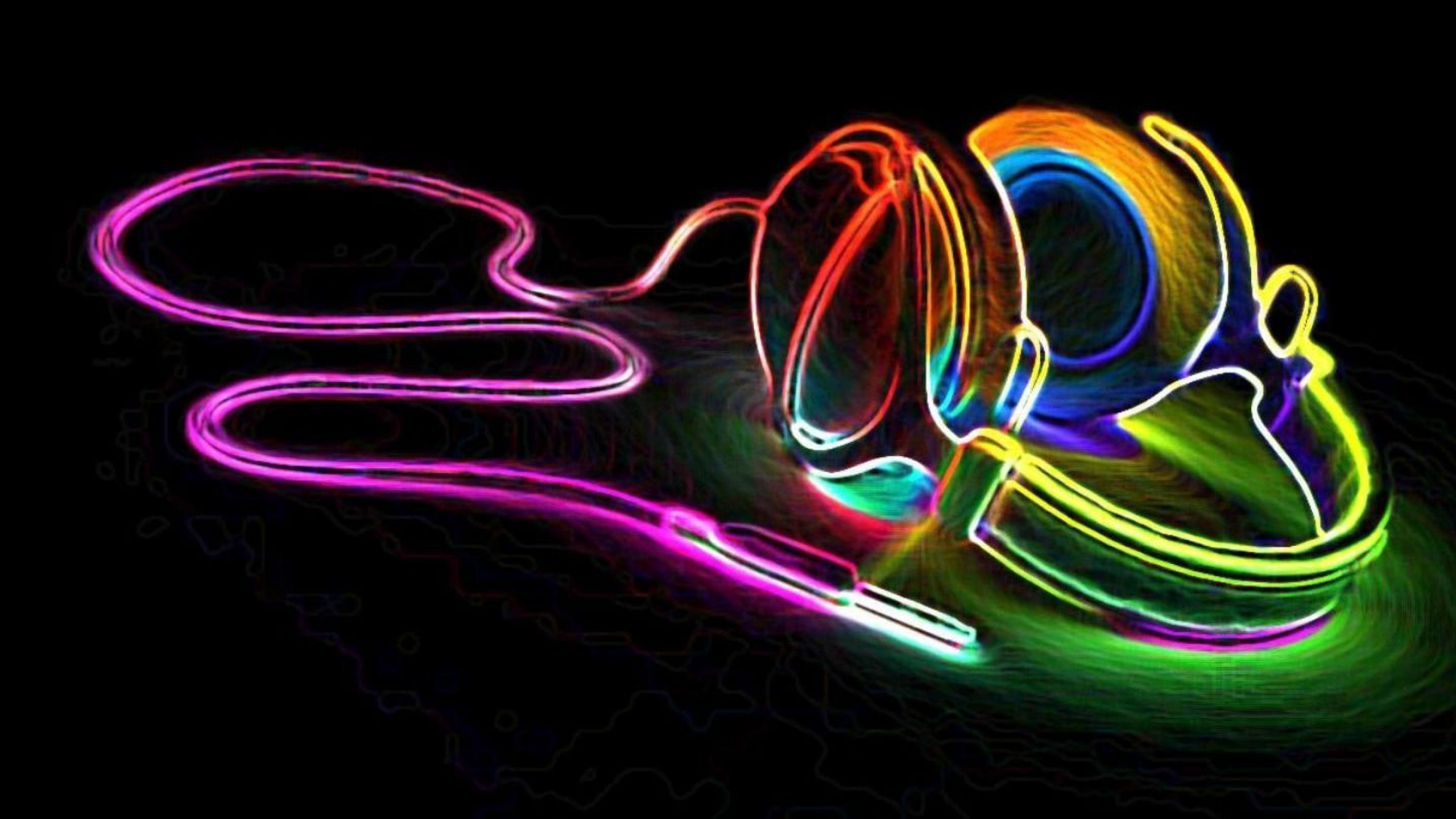 电子标牌, 图形设计, 嘻哈音乐, Dj, 光 壁纸 2560x1440 允许