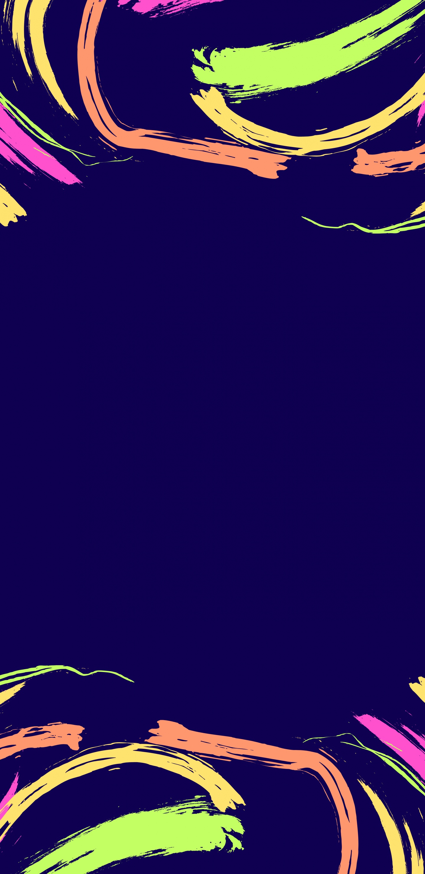 Gelbe Und Weiße Sterne Illustration. Wallpaper in 1440x2960 Resolution