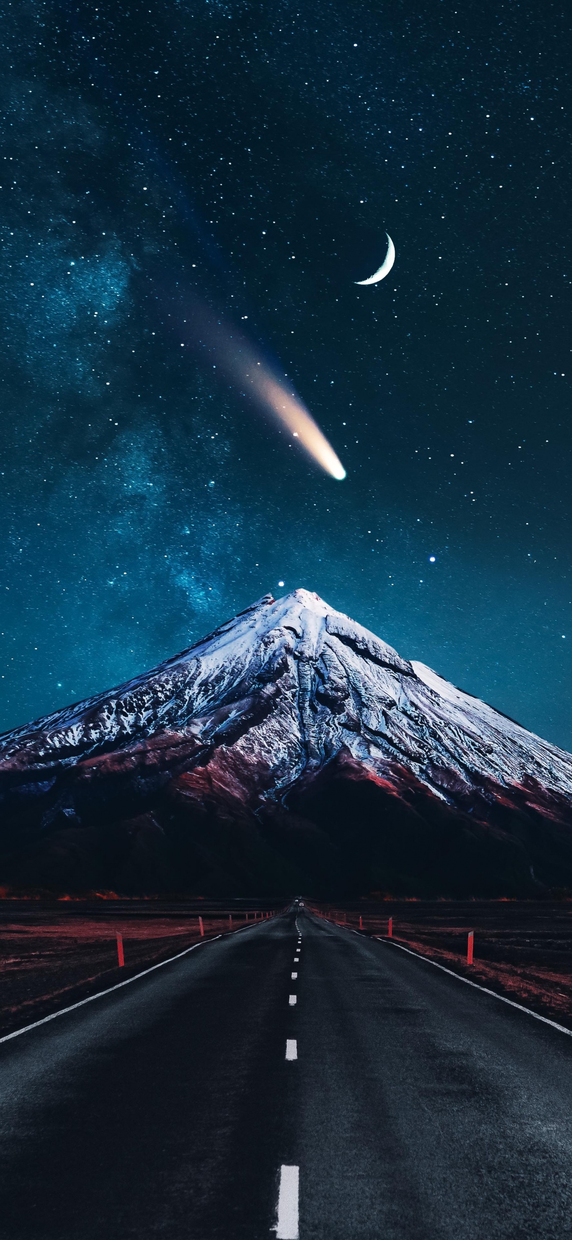 Ambiente, Luz, Naturaleza, Paisaje Natural, Pendiente. Wallpaper in 1125x2436 Resolution