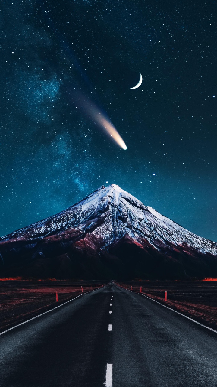 Atmosphere, Light, Nature, Natural Landscape, Slope. Wallpaper in 720x1280 Resolution