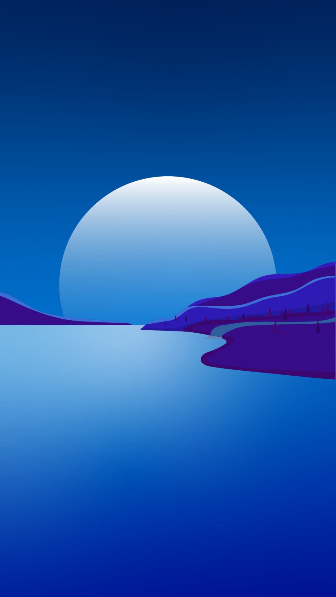 Blau, Wasser, Horizont, Astronomisches Objekt, Piste. Wallpaper in 1080x1920 Resolution