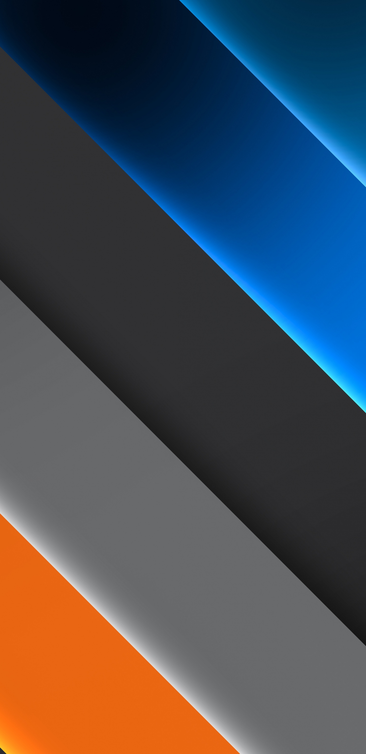 Orange, Colored, Blue, Grey, Color Scheme. Wallpaper in 1440x2960 Resolution