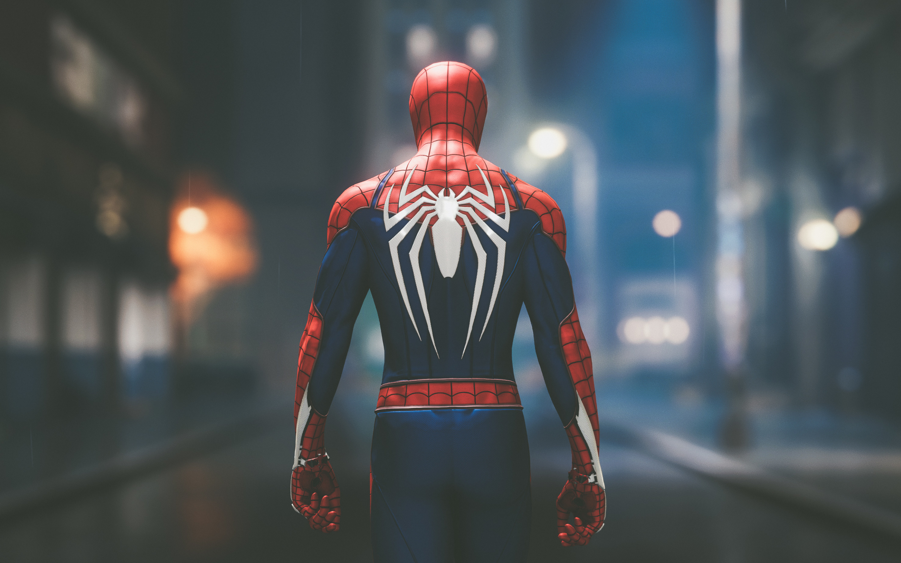 Wallpaper Spider-man, Superhero, Action Figure, Playstation 4, Fictional  Character, Background - Download Free Image