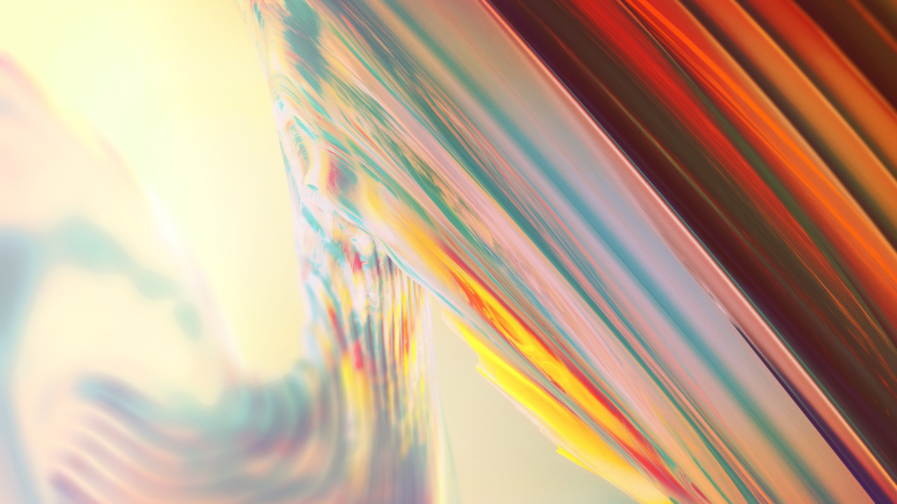 Red White and Blue Abstract Painting. Wallpaper in 1280x720 Resolution