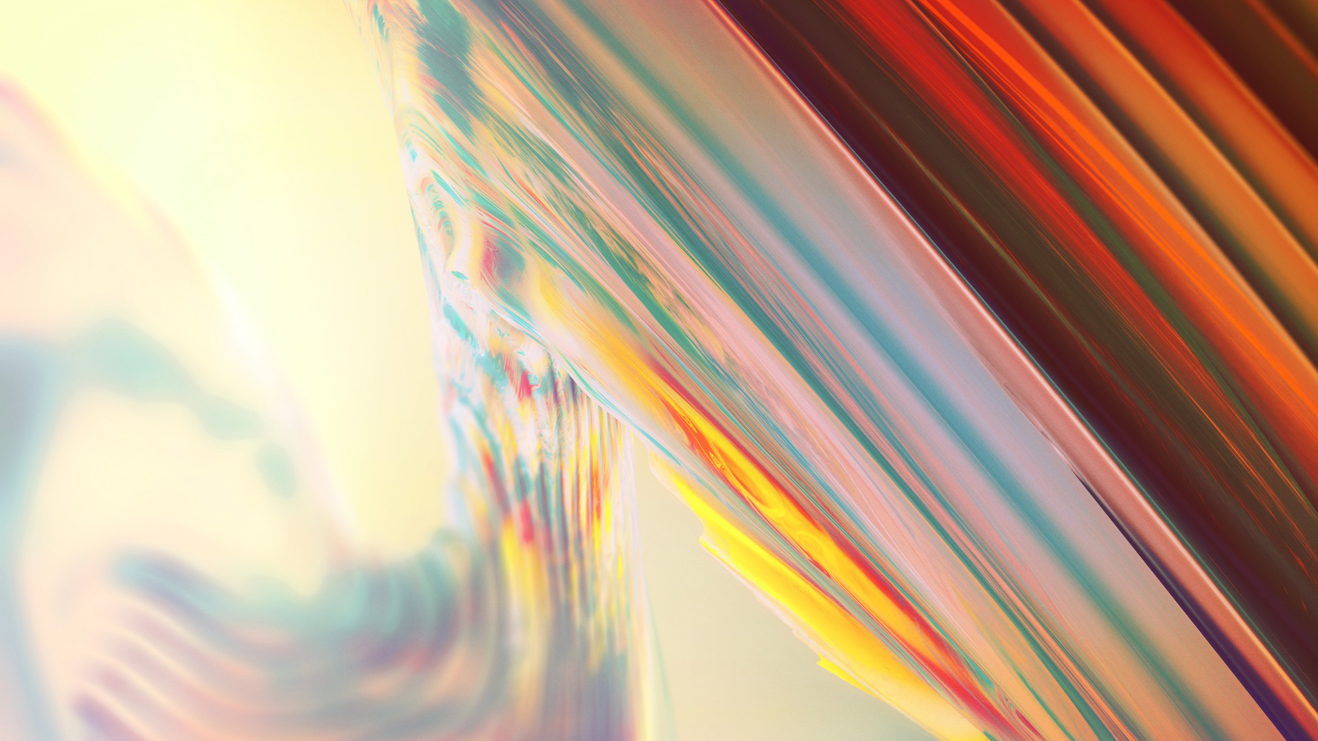 Peinture Abstraite Rouge Blanc et Bleu. Wallpaper in 1920x1080 Resolution