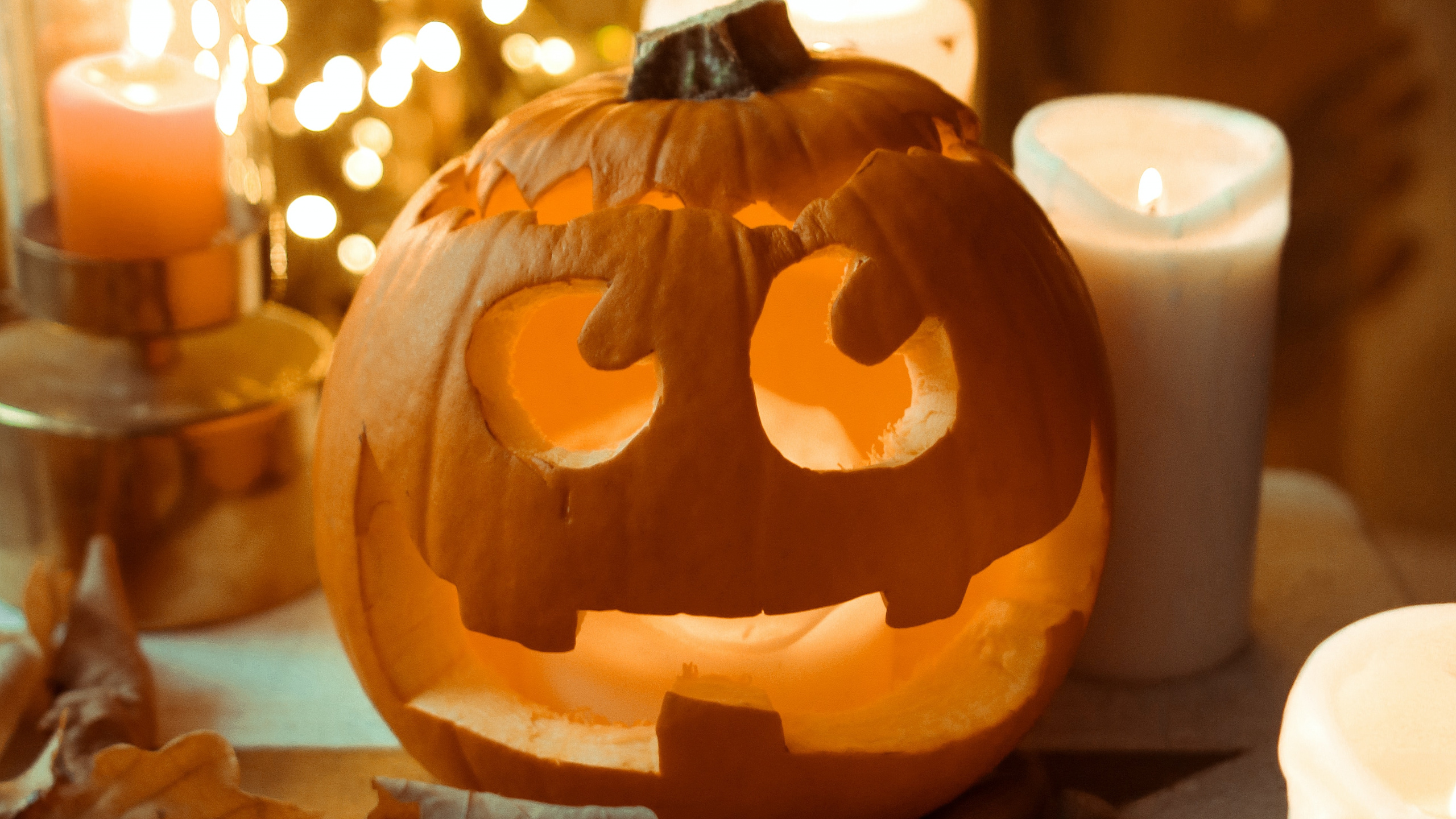 万圣节服装, 服装, 缔约方, 琥珀色, Calabaza 壁纸 2560x1440 允许