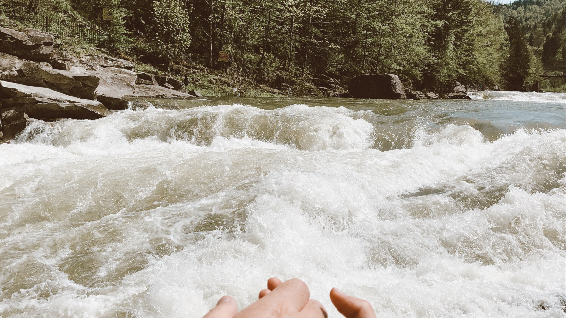 Rapid, Watercourse, Water Resources, Water, Water Feature. Wallpaper in 1920x1080 Resolution