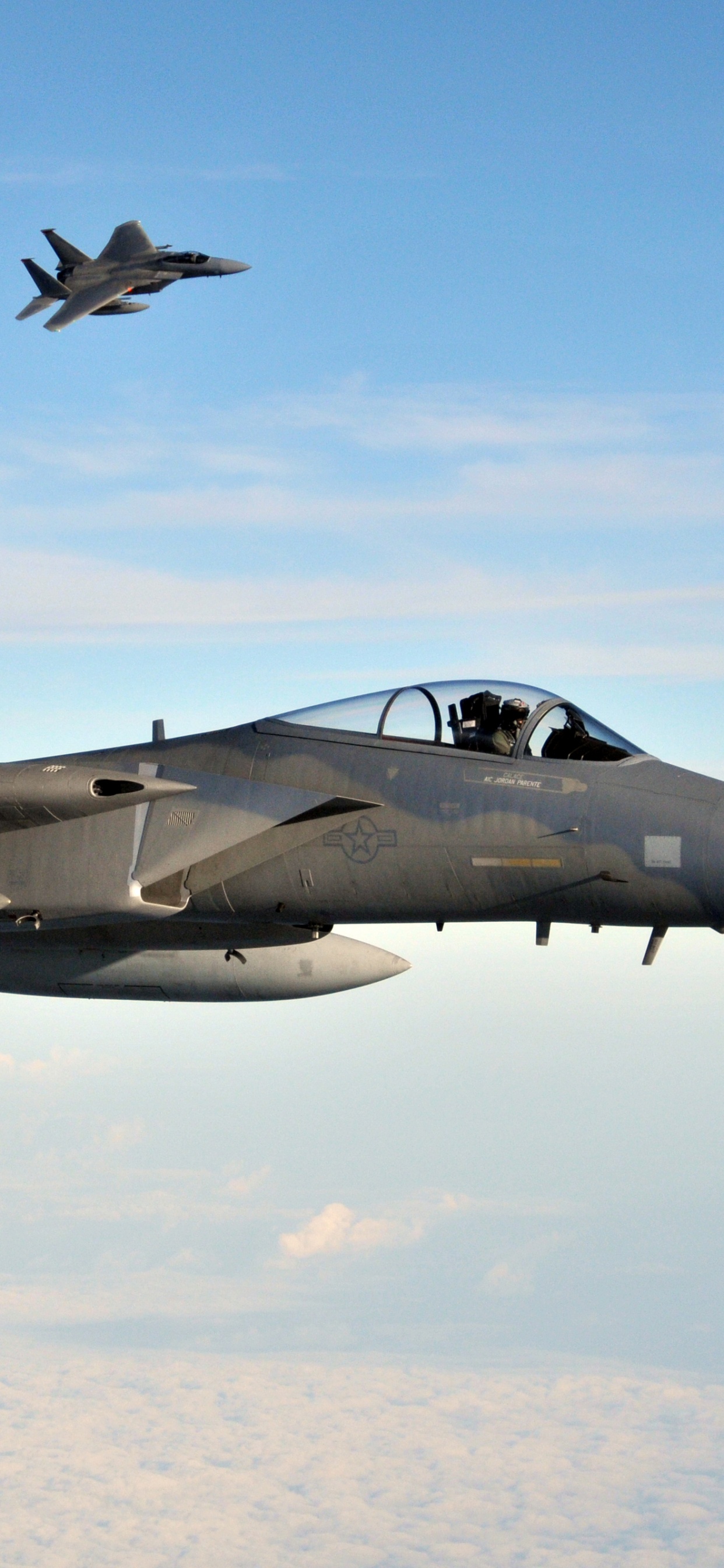 Black Fighter Plane in Mid Air During Daytime. Wallpaper in 1242x2688 Resolution