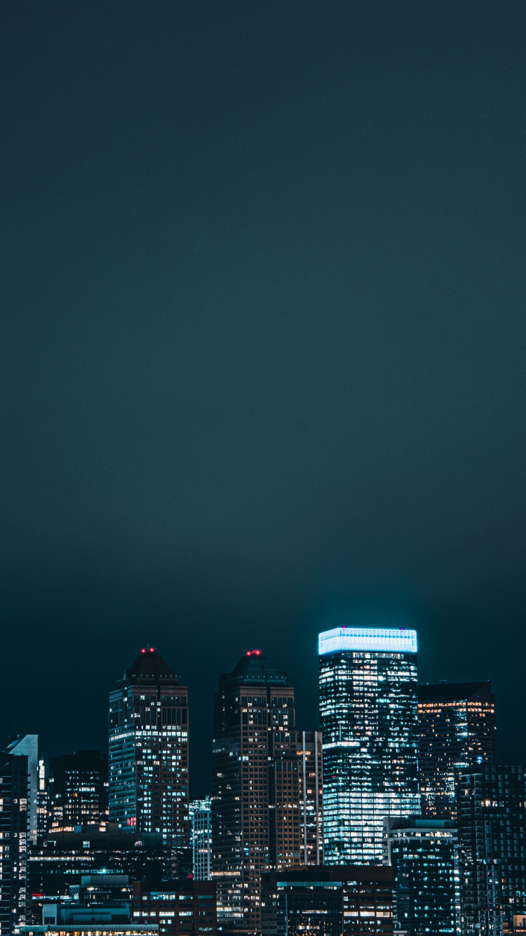 Paysage Urbain, Architecture, Bâtiment, Gratte-ciel, Eau. Wallpaper in 750x1334 Resolution