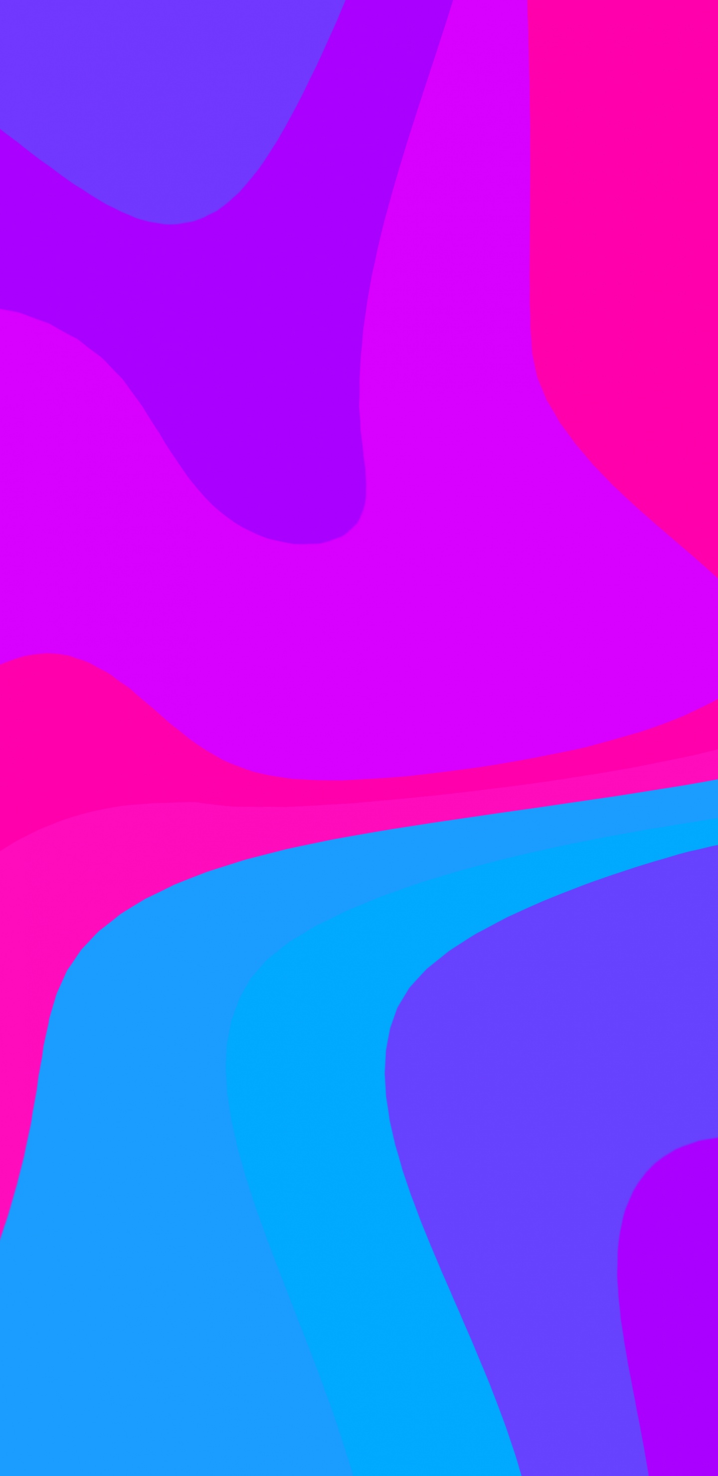 紫色的, 粉红色, 紫罗兰色, 艺术, 水上 壁纸 1440x2960 允许