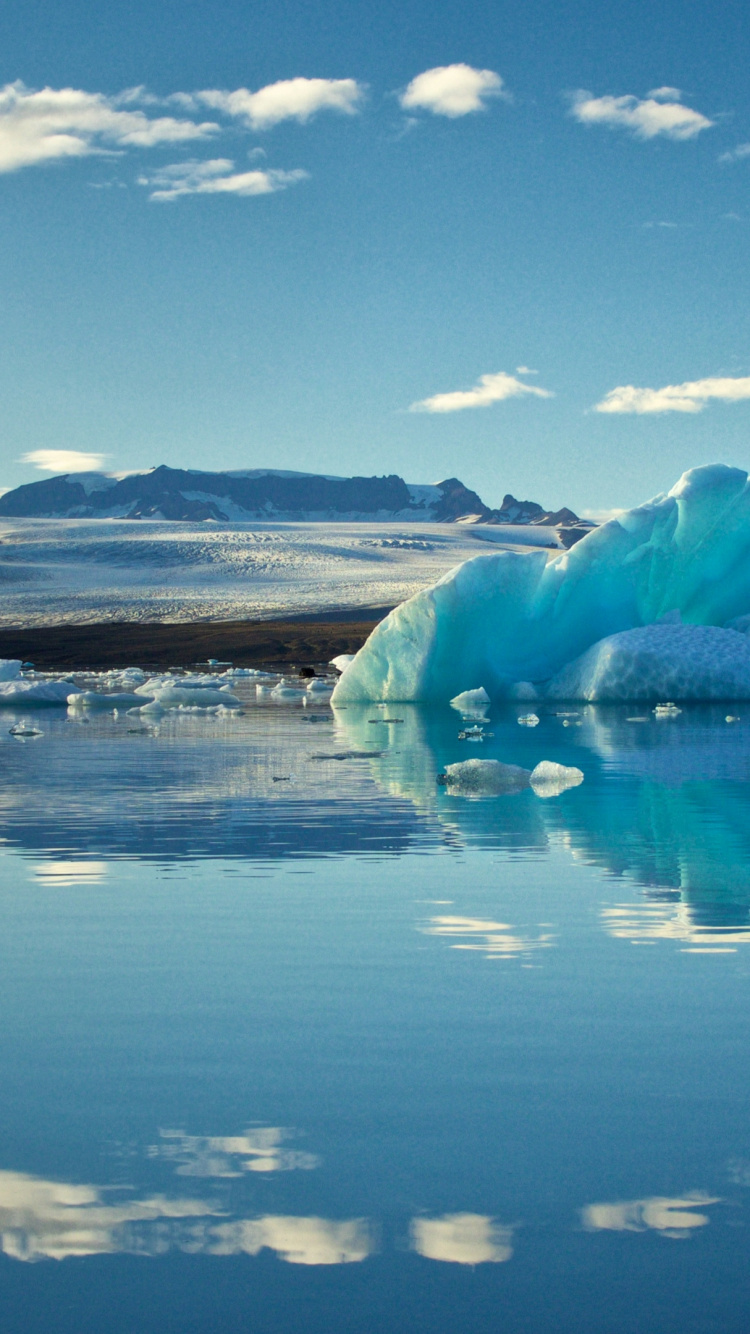 Nature, Travel, Glacial Lake, Glacier, Tourist Attraction. Wallpaper in 750x1334 Resolution