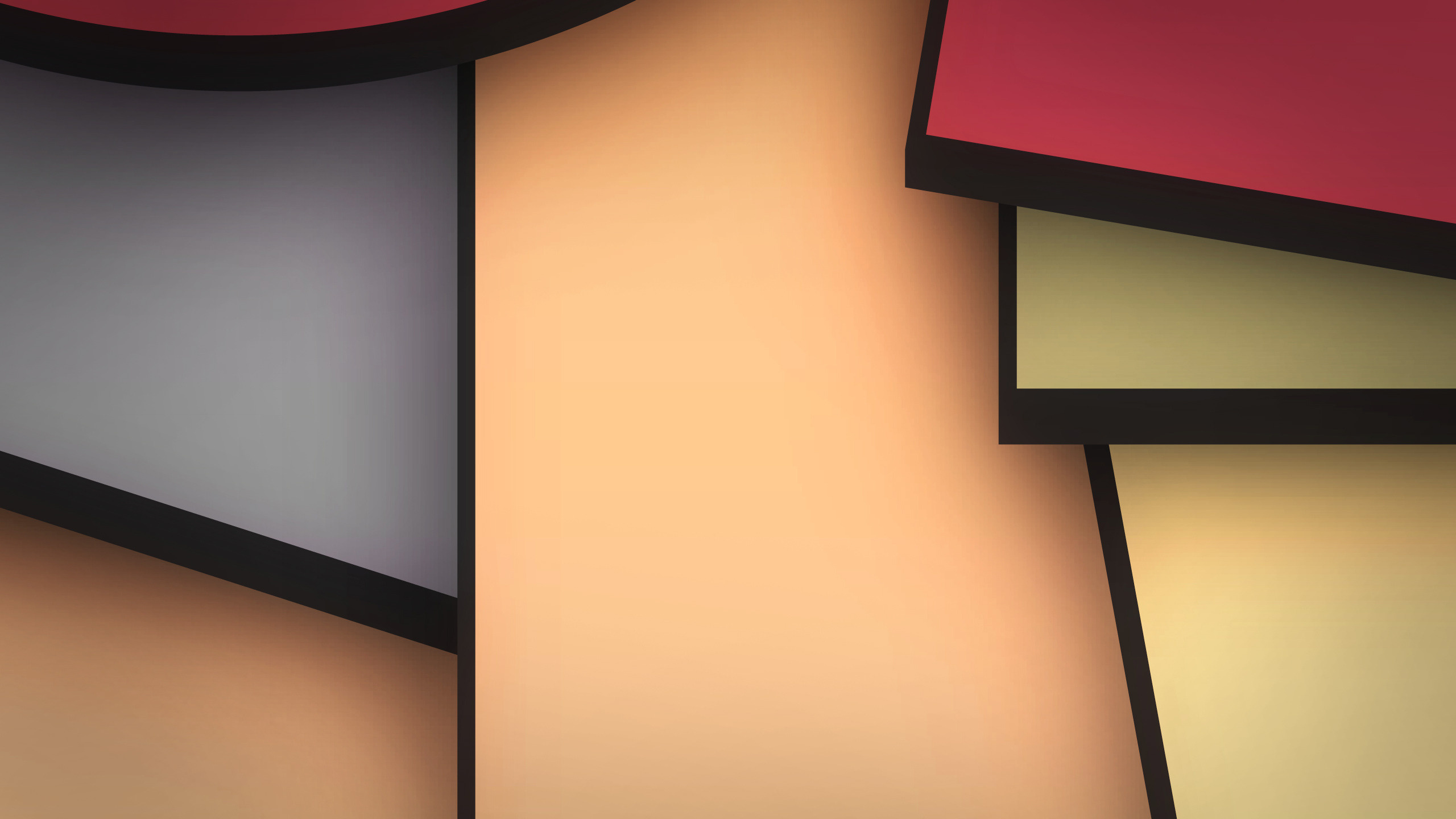 形状, 抽象艺术 壁纸 2560x1440 允许