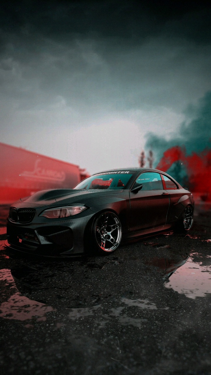 Reflexion, Car, Rad, Tire, Cloud. Wallpaper in 720x1280 Resolution