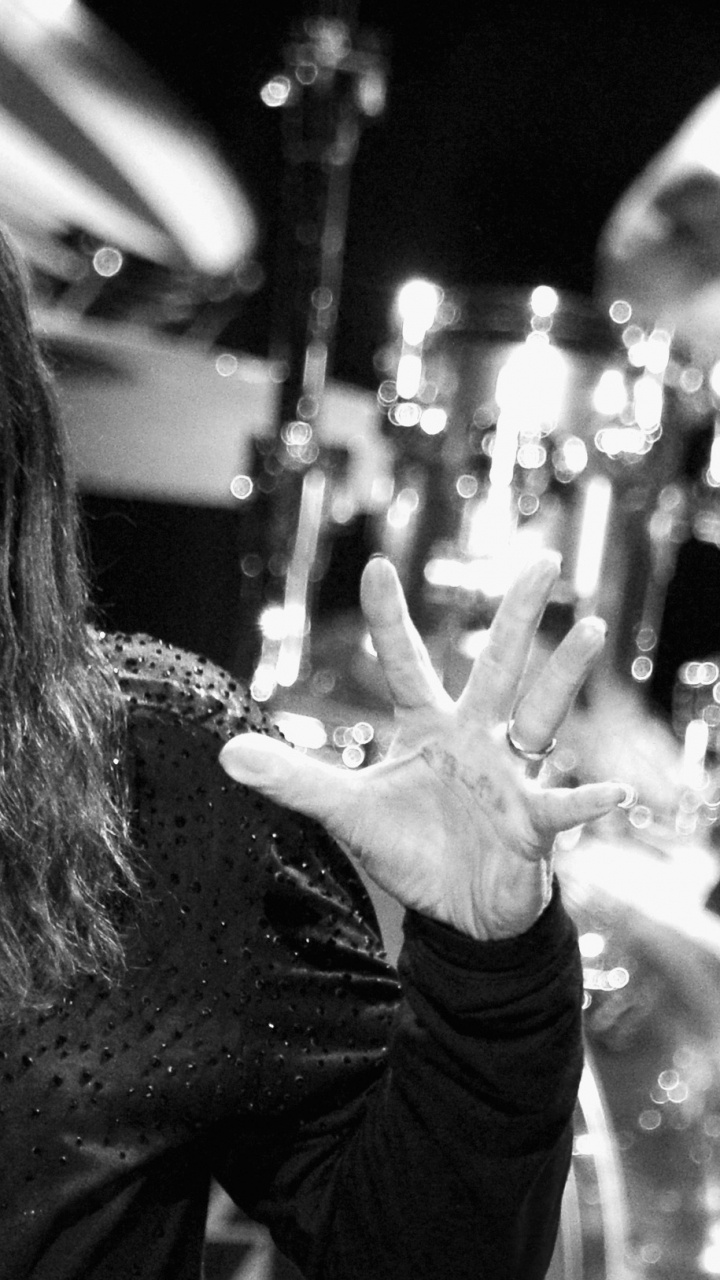 Black Sabbath, Monocromo, Rendimiento, Cantante, el Artista de Música. Wallpaper in 720x1280 Resolution