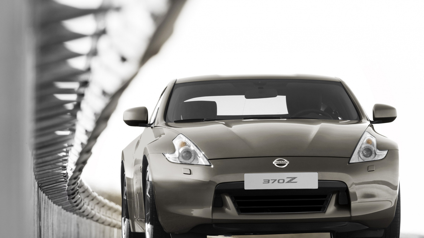 日产370z, 日产, 政变, 保险杠, V6引擎 壁纸 1366x768 允许