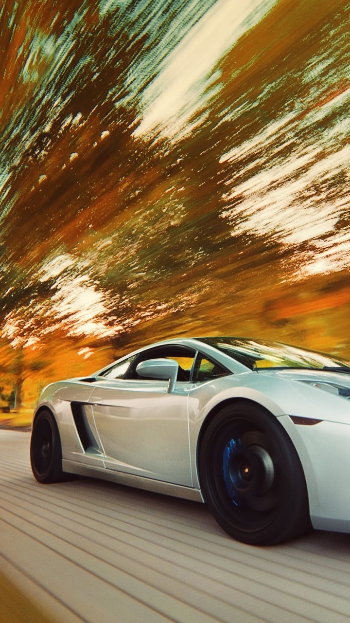 White Coupe on Road During Daytime. Wallpaper in 720x1280 Resolution