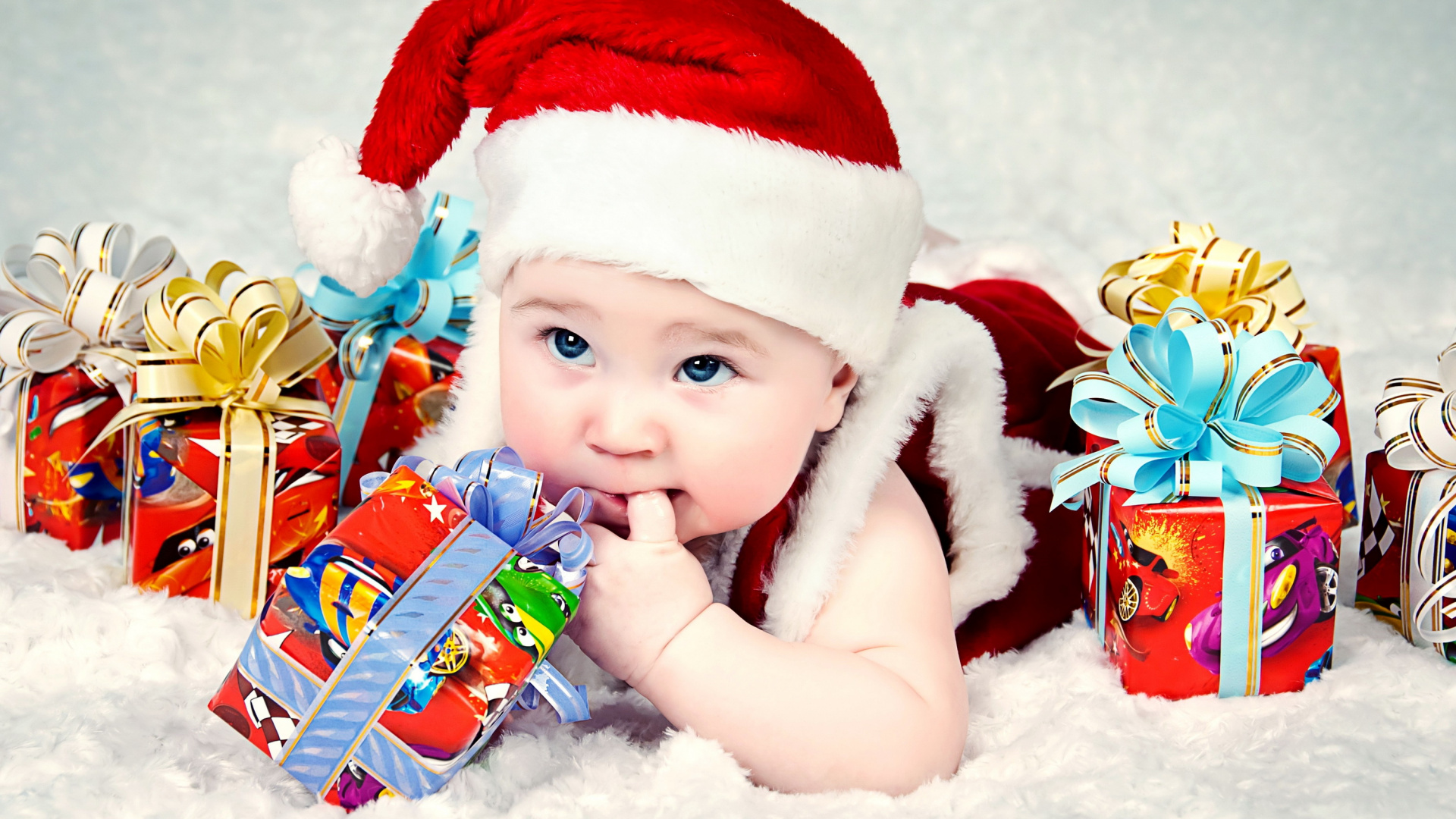 Santa Claus, Christmas Day, Infant, Christmas, Child. Wallpaper in 1920x1080 Resolution