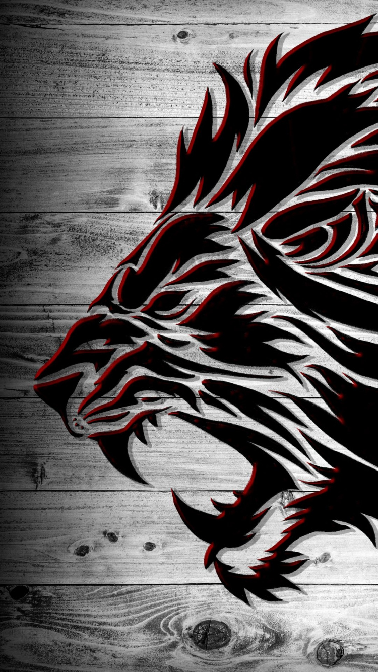 Visual Arts, Head, Eye, Roar, Mouth. Wallpaper in 750x1334 Resolution