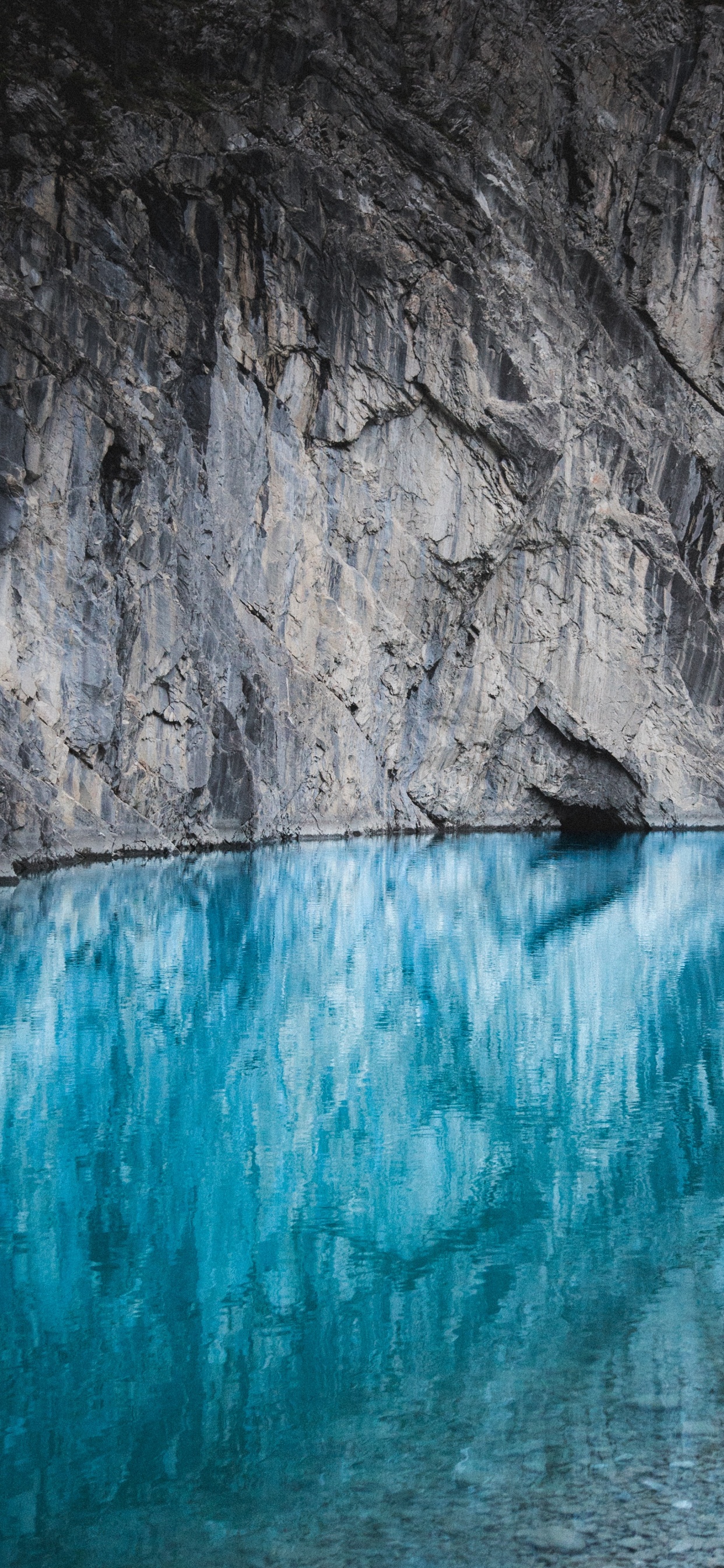 Sea Cave, Sea, Azure, Landscape, Water. Wallpaper in 1242x2688 Resolution