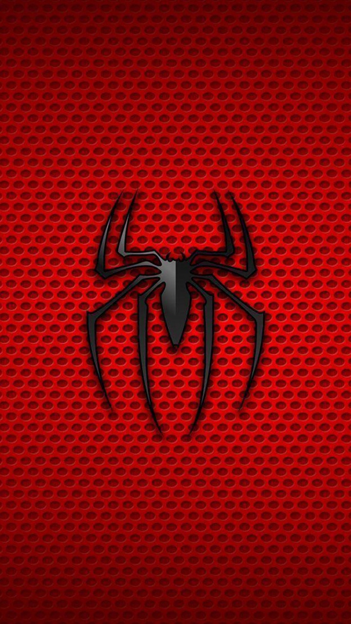 Spider-man, Logo, Graphic Design, Marvel Comics, Textile. Wallpaper in 720x1280 Resolution