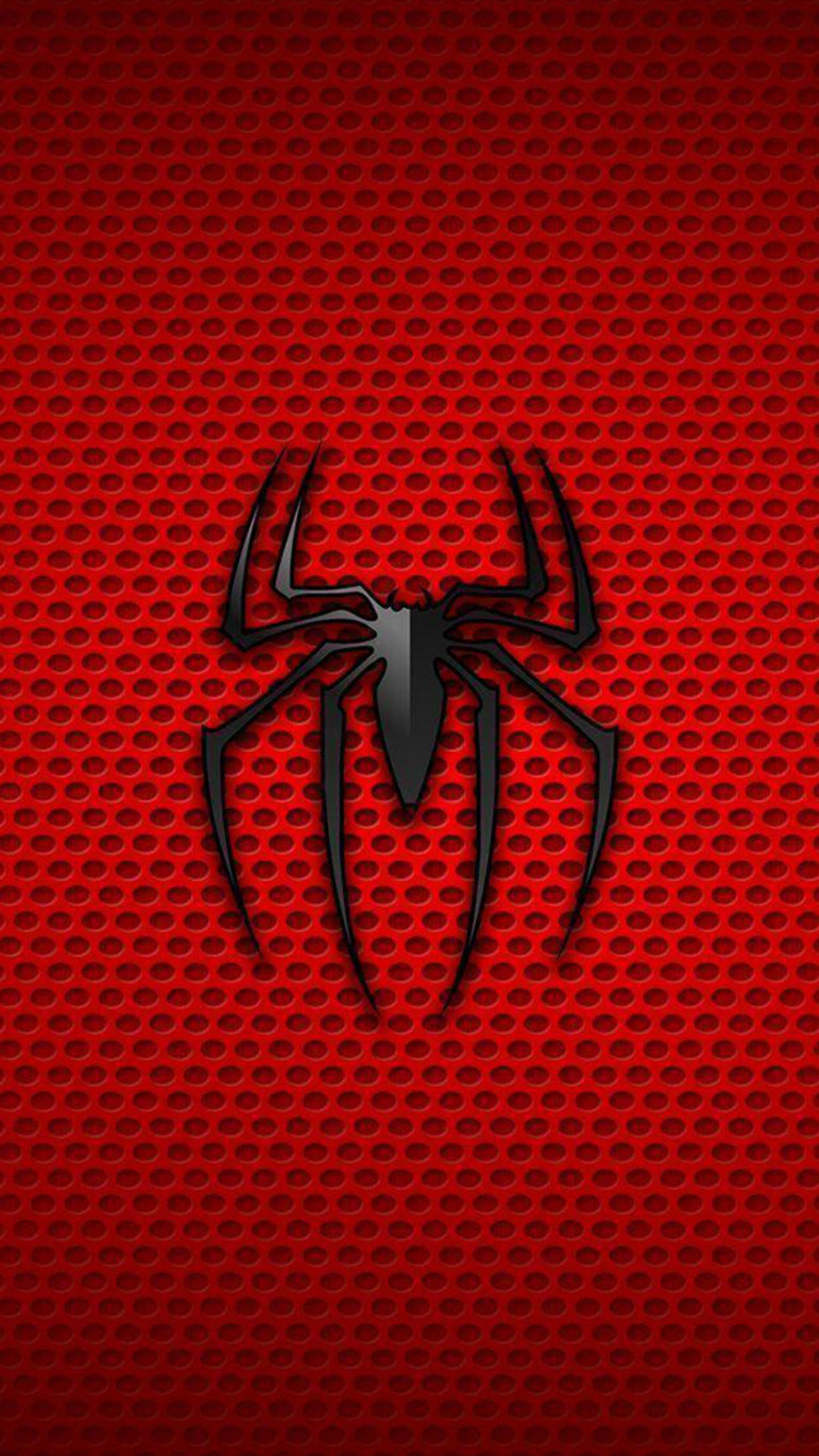 Spider-man, Logo, Graphic Design, Marvel Comics, Textile. Wallpaper in 750x1334 Resolution