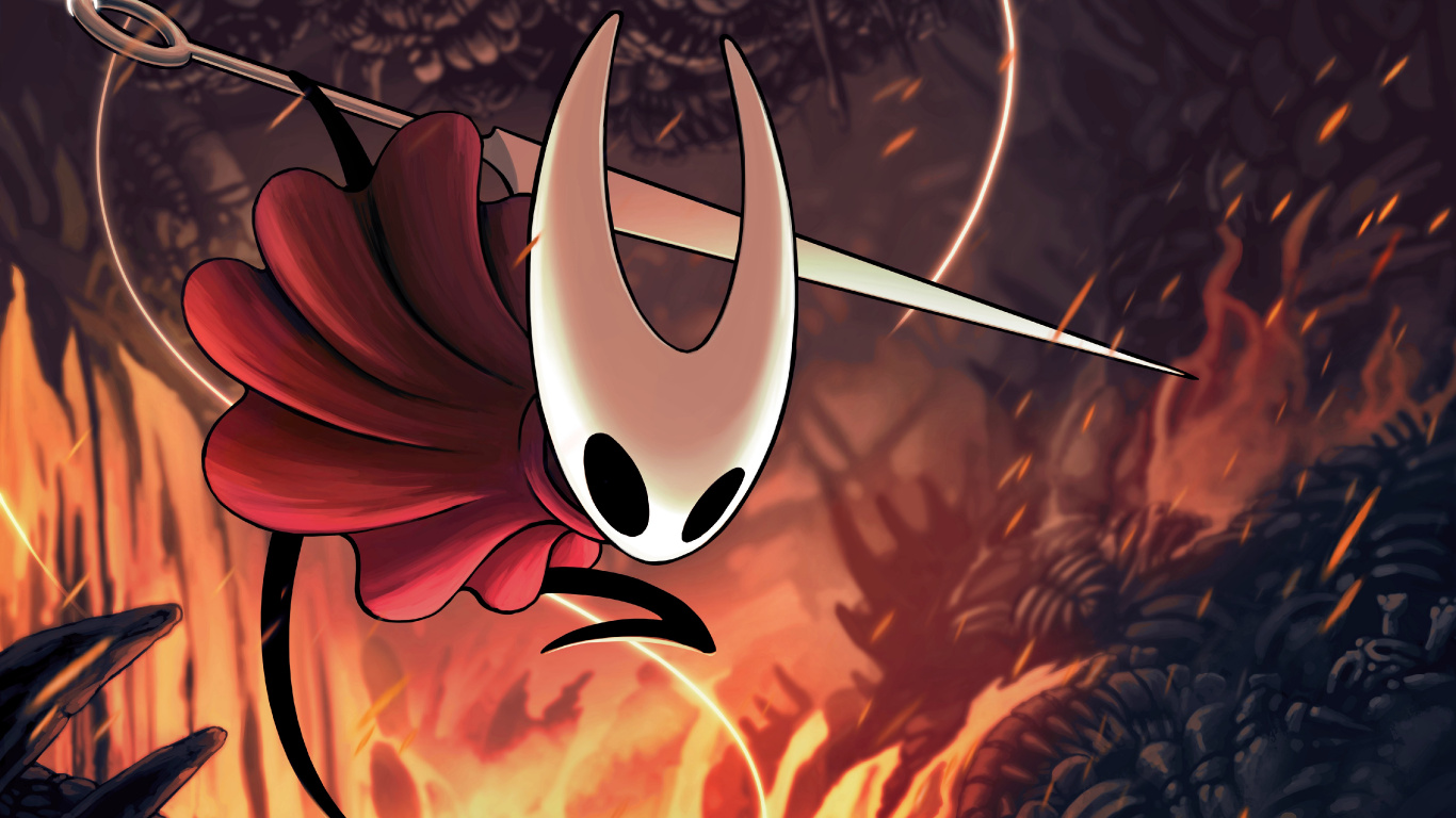 Download 1366x768 Wallpaper Hollow Knight, Hollow Knight Silksong, Team Cherry, Metroidvania, Nintendo Switch Hollow Knight, Hollow Knight Silksong, Team Cherry, Metroidvania, Nintendo Switch. Wallpaper in 1366x768 Resolution