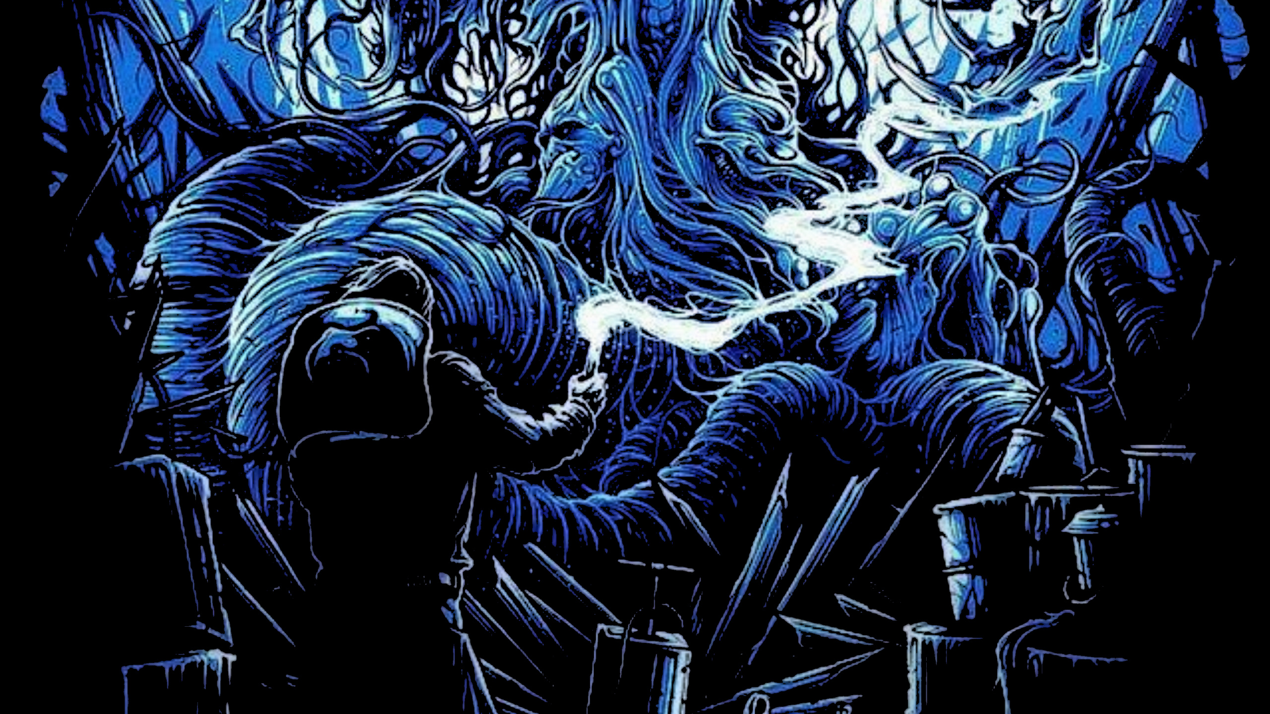 OLED, Chose Dan Mumford, Films Alternatifs Affiches, Galerie 1988, Affiche. Wallpaper in 2560x1440 Resolution