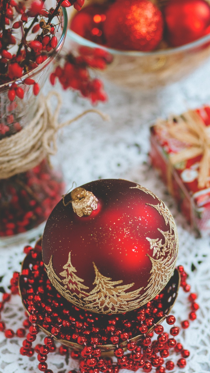 Christmas Ornament, Christmas Day, Christmas Decoration, Christmas, Santa Claus. Wallpaper in 720x1280 Resolution